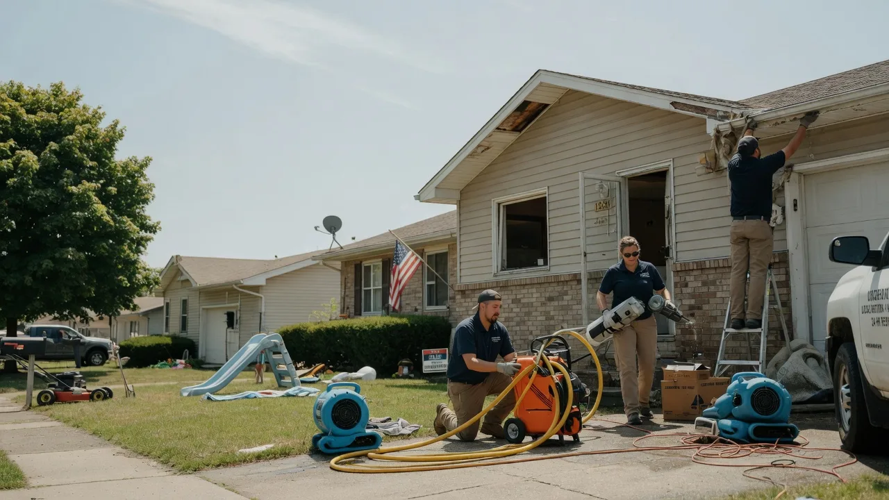 Water Damage Restoration in Vicksburg, MI near me